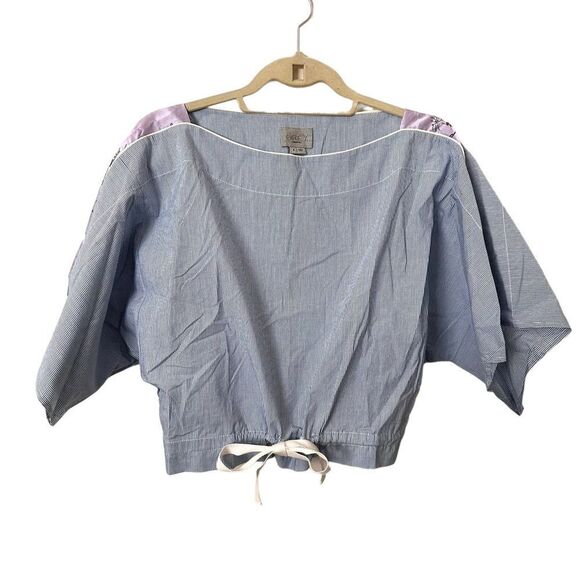 GREY JASON WU Striped Satin Blend Short Set NWOT Sz 4 - Picture 2 of 6